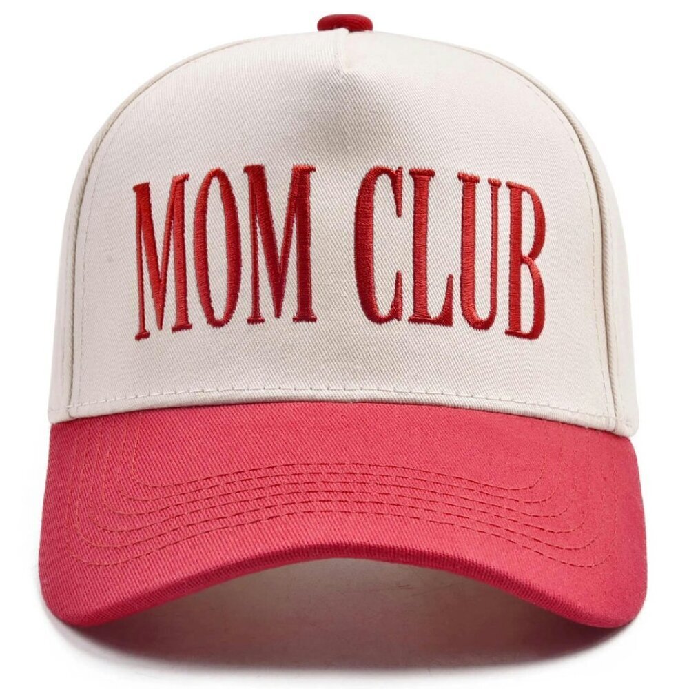 Vintage Trucker Hat Two Tone Embroidered Baseball Cap Adjustable Fit